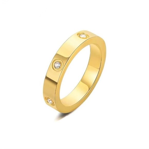 adornia Jewelry - Adornia Amore Chunky Band Ring